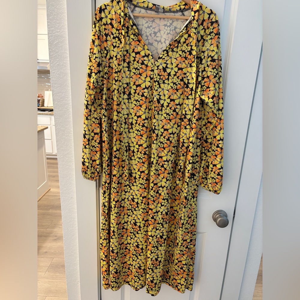 ASOS floral printed dress